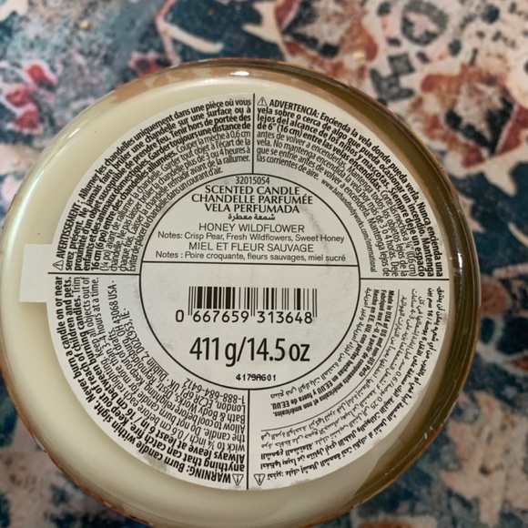HONEY WILDFLOWER Bath&Body Works 3-Wick Candle - Picture 3 of 3